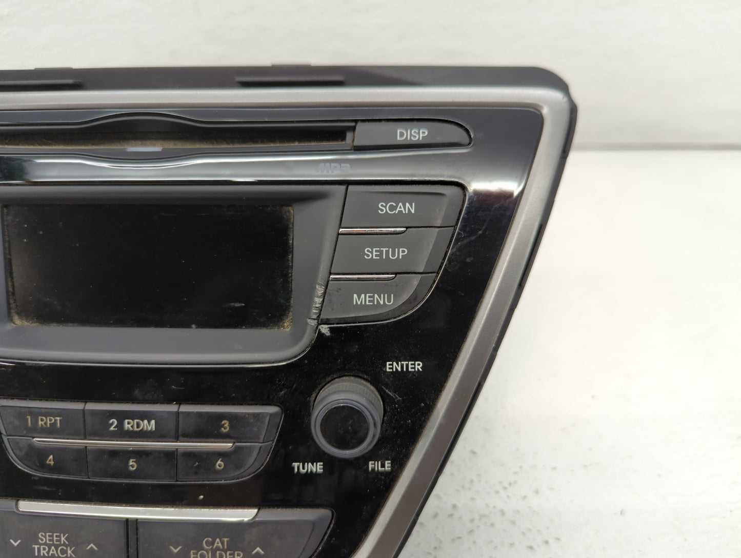 2013 Hyundai Elantra Radio AM FM Cd Player Receiver Replacement P/N:96170-3X155RA5 961703X155, 961703X161BLH, 961703X165RA5 
