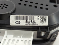 2013 Hyundai Elantra Instrument Cluster Speedometer Gauges P/N:94053-A5510 Fits OEM Used Auto Parts - Oemusedautoparts1.com
