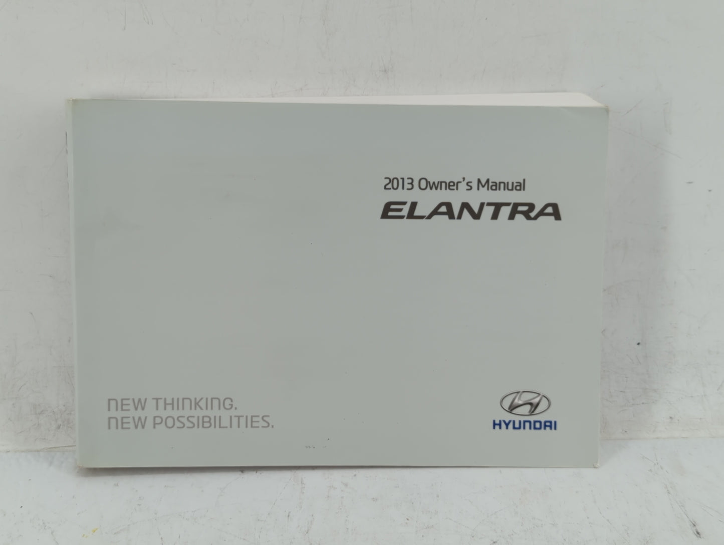 2013 Hyundai Elantra Owners Manual Book Guide OEM Used Auto Parts - Oemusedautoparts1.com