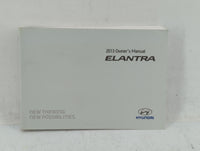 2013 Hyundai Elantra Owners Manual Book Guide OEM Used Auto Parts - Oemusedautoparts1.com