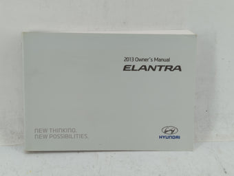 compare product 2013 Hyundai Elantra Owners Manual Book Guide OEM Used Auto Parts