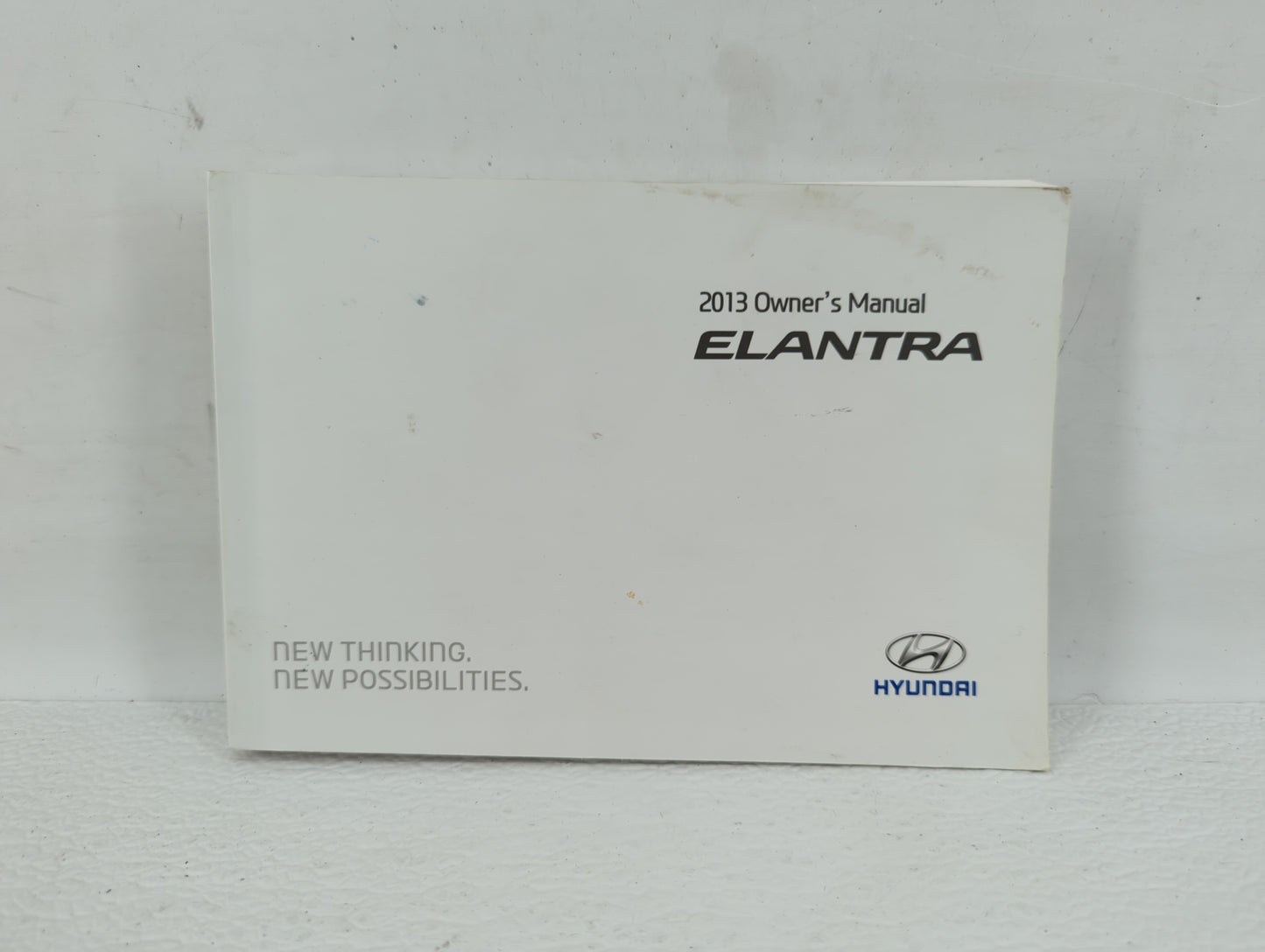 2013 Hyundai Elantra Owners Manual Book Guide OEM Used Auto Parts - Oemusedautoparts1.com