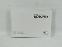 2013 Hyundai Elantra Owners Manual Book Guide OEM Used Auto Parts - Oemusedautoparts1.com