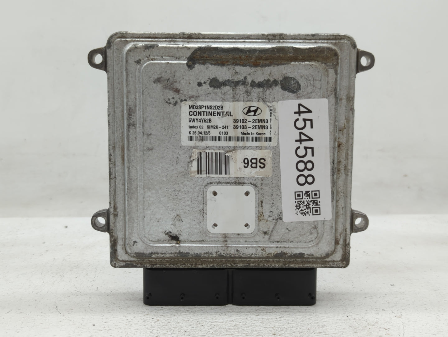 2011-2013 Hyundai Elantra PCM Engine Control Computer ECU ECM PCU OEM P/N:39103-2EMN3 39102-2EMN3 Fits Fits 2011 2012 2013 O