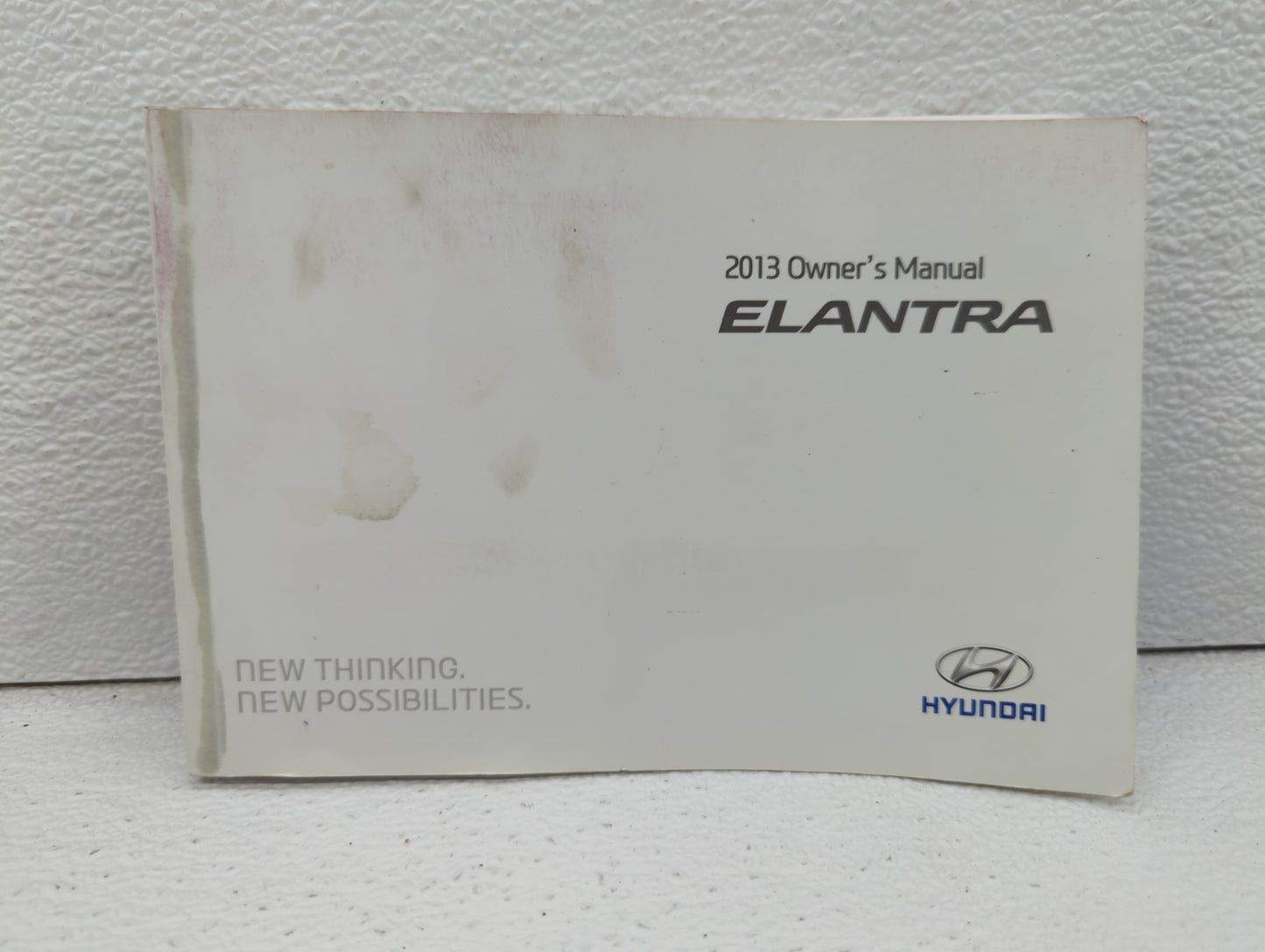 2013 Hyundai Elantra Owners Manual Book Guide OEM Used Auto Parts - Oemusedautoparts1.com