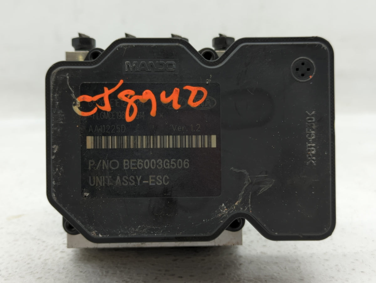 2011-2013 Hyundai Elantra Anti-Lock Brake ABS Pump Module Actuator OEM P/N:58920-3X650 58920-3X700 Fits Fits 2011 2012 2013 
