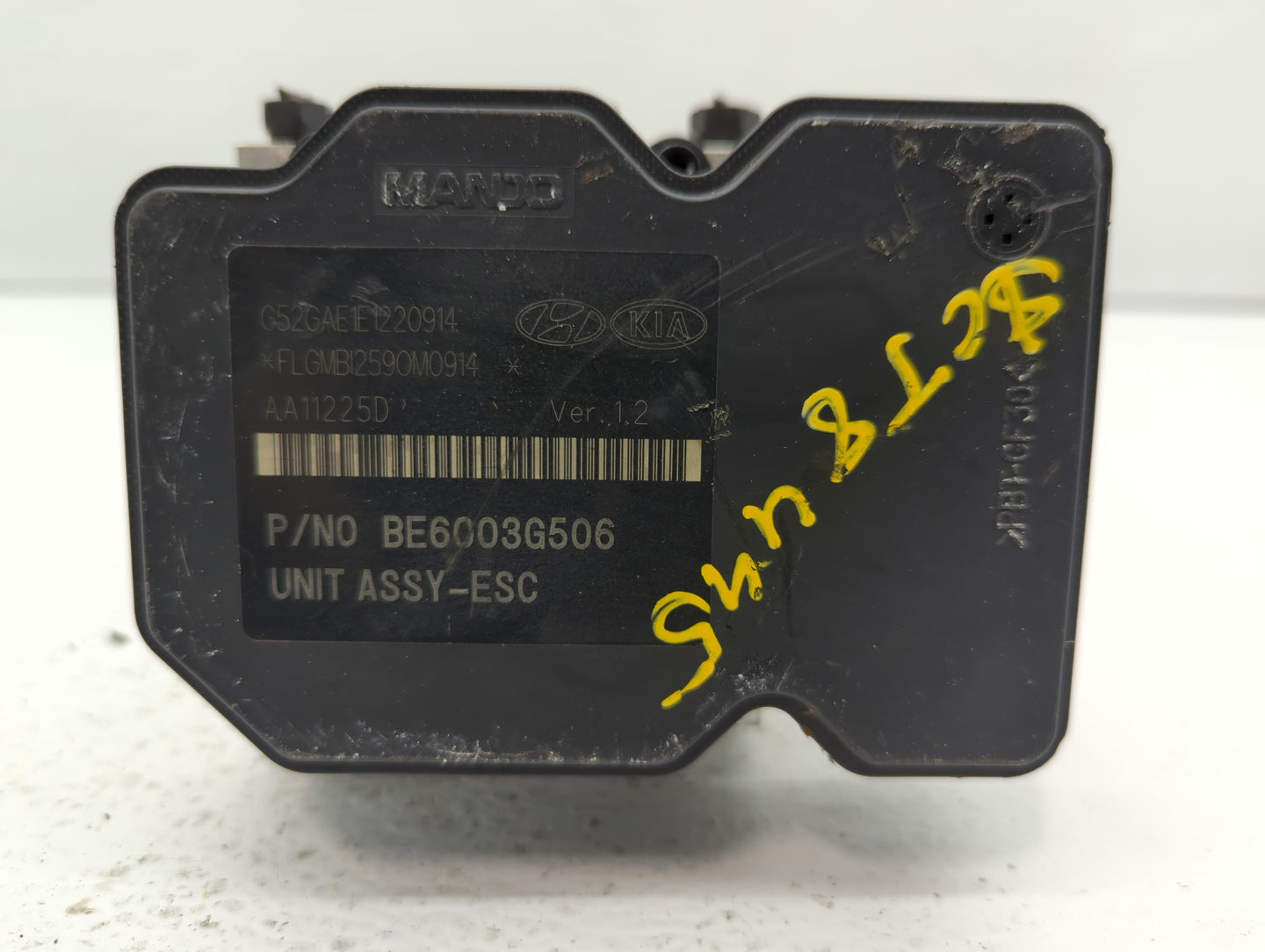 2011-2013 Hyundai Elantra ABS Pump Control Module Replacement P/N:58920-3X650 Fits Fits 2011 2012 2013 OEM Used Auto Parts -
