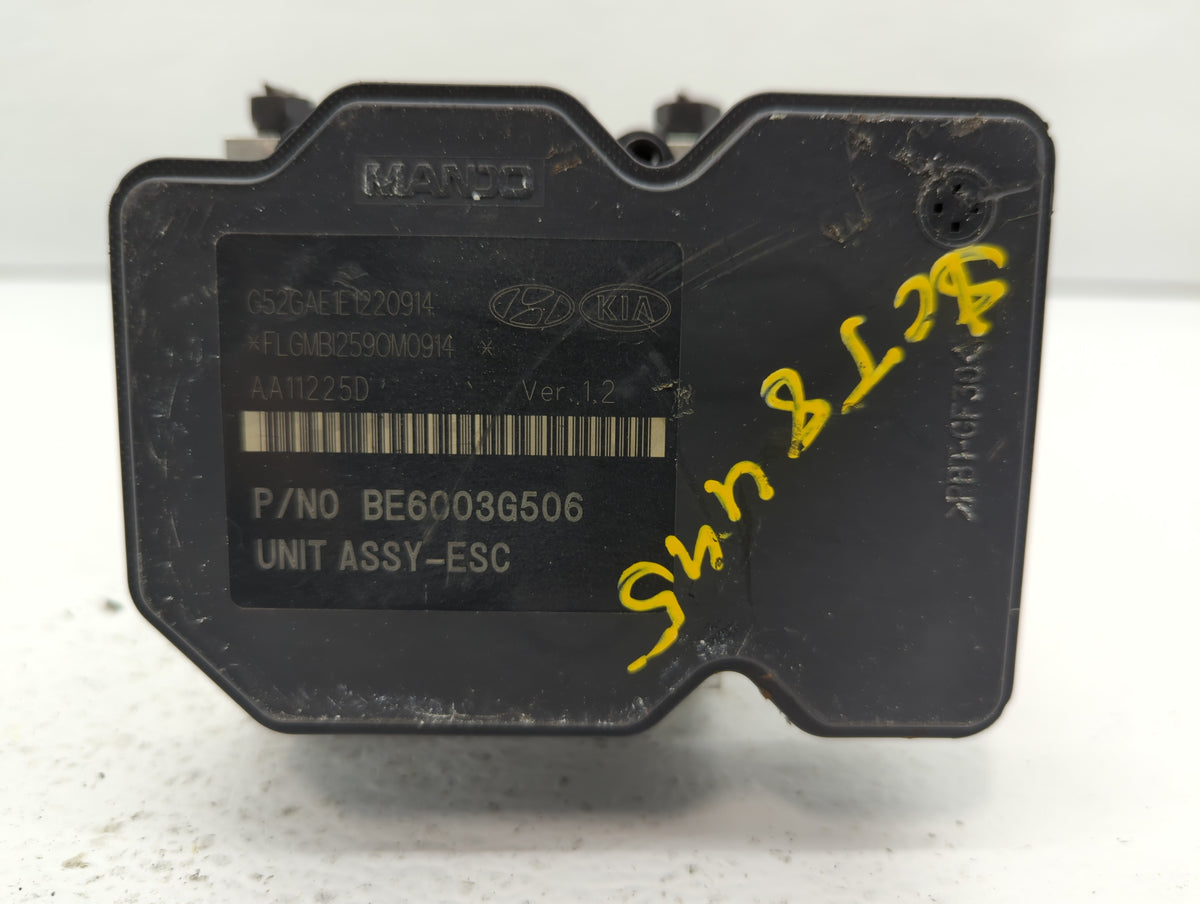 2011-2013 Hyundai Elantra Anti-Lock Brake ABS Pump Module Actuator OEM P/N:58920-3X650 Fits Fits 2011 2012 2013 OEM Used Aut