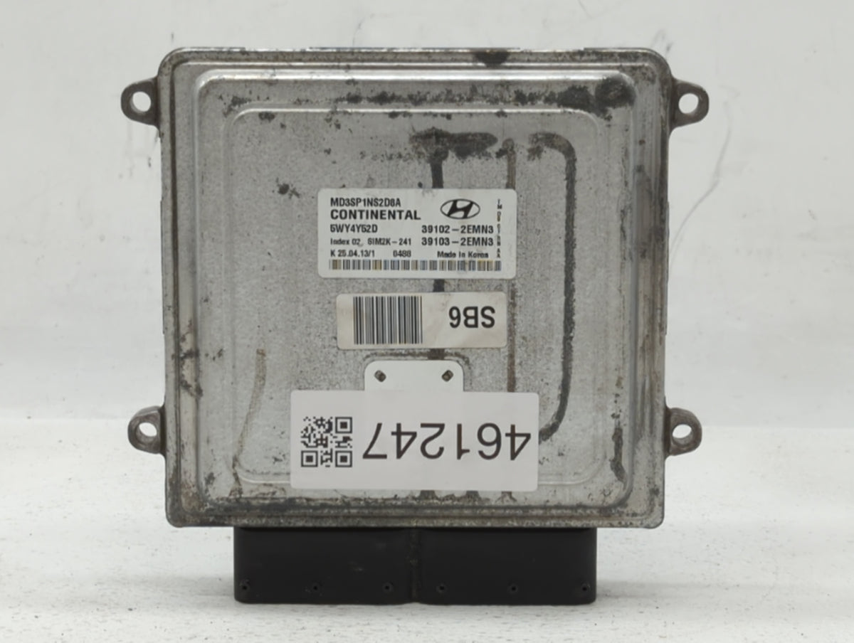 2011-2013 Hyundai Elantra PCM Engine Control Computer ECU ECM PCU OEM P/N:39103-2EMN3 39102-2EMN3, 39103-2EMA3 Fits 2011 201