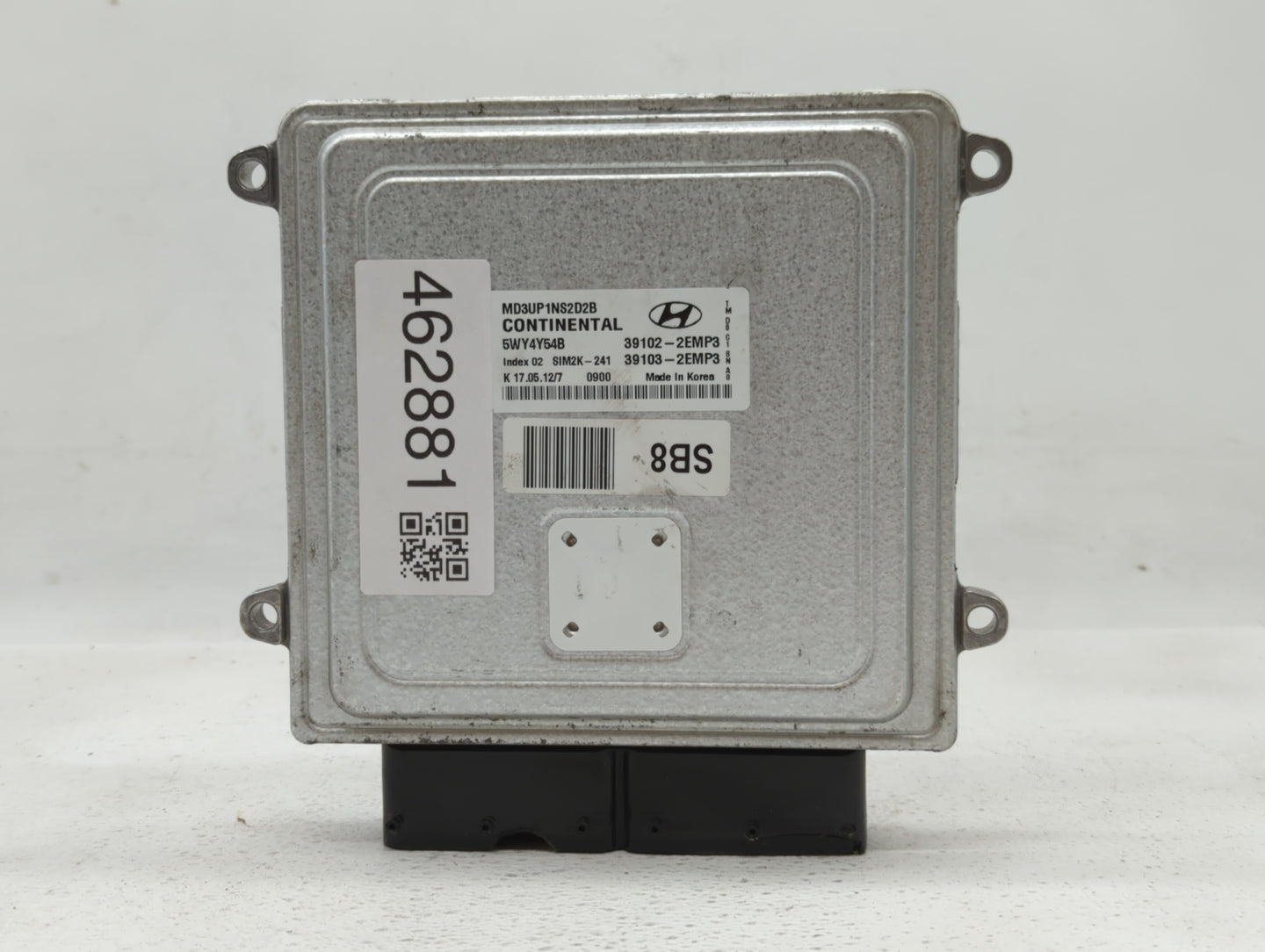 2011-2013 Hyundai Elantra PCM Engine Control Computer ECU ECM PCU OEM P/N:39103-2EMP3 39102-2EMP3 Fits Fits 2011 2012 2013 O