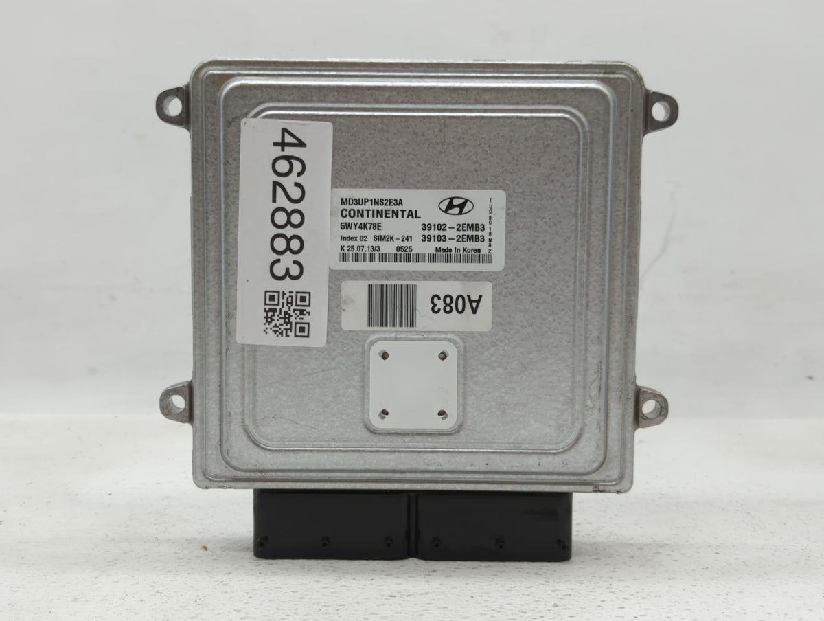 2011-2013 Hyundai Elantra PCM Engine Control Computer ECU ECM PCU OEM P/N:39103-2EMB3 39102-2EMB3 Fits Fits 2011 2012 2013 O
