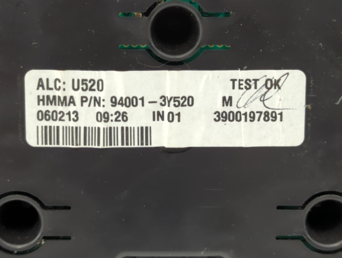 2013 Hyundai Elantra Instrument Cluster Speedometer Gauges P/N:94001-3X275 94001-3Y520 Miles: Fits OEM Used Auto Parts - Oem