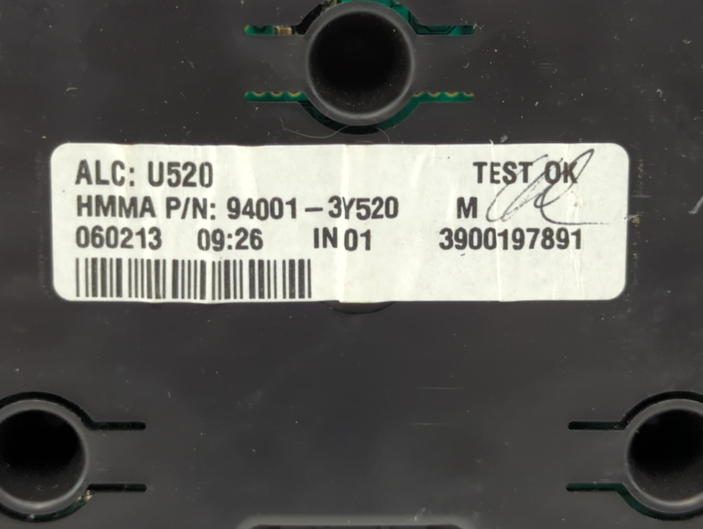 2013 Hyundai Elantra Instrument Cluster Speedometer Gauges P/N:94001-3X275 94001-3Y520 Miles: Fits OEM Used Auto Parts - Oem
