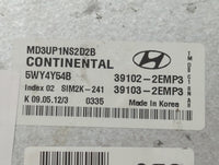 2011-2013 Hyundai Elantra PCM Engine Control Computer ECU ECM PCU OEM P/N:39103-2EMP3 39102-2EMP3 Fits Fits 2011 2012 2013 O