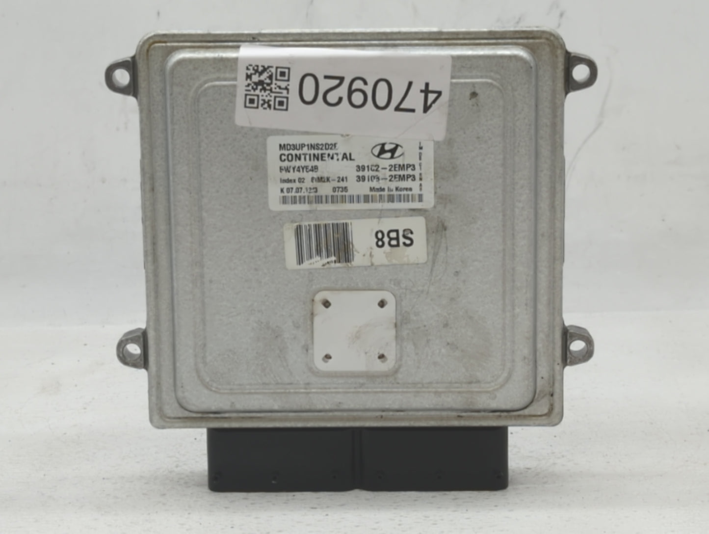 2011-2013 Hyundai Elantra PCM Engine Control Computer ECU ECM PCU OEM P/N:39103-2EMP3 39102-2EMP3 Fits Fits 2011 2012 2013 O