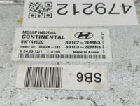 2011-2013 Hyundai Elantra PCM Engine Control Computer ECU ECM PCU OEM P/N:39103-2EMN3 39102-2EMN3 Fits Fits 2011 2012 2013 O