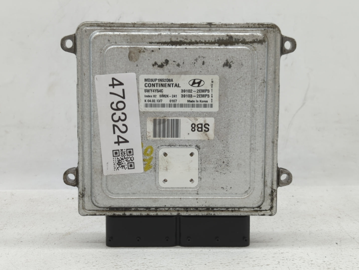2011-2013 Hyundai Elantra PCM Engine Control Computer ECU ECM PCU OEM P/N:39103-2EMP3 39102-2EMP3 Fits Fits 2011 2012 2013 O