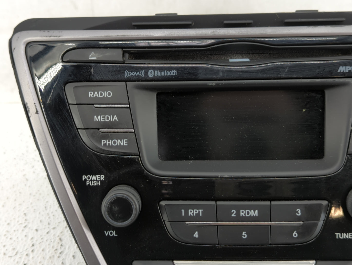 2013-2013 Hyundai Elantra Am Fm Cd Player Radio Receiver - Oemusedautoparts1.com