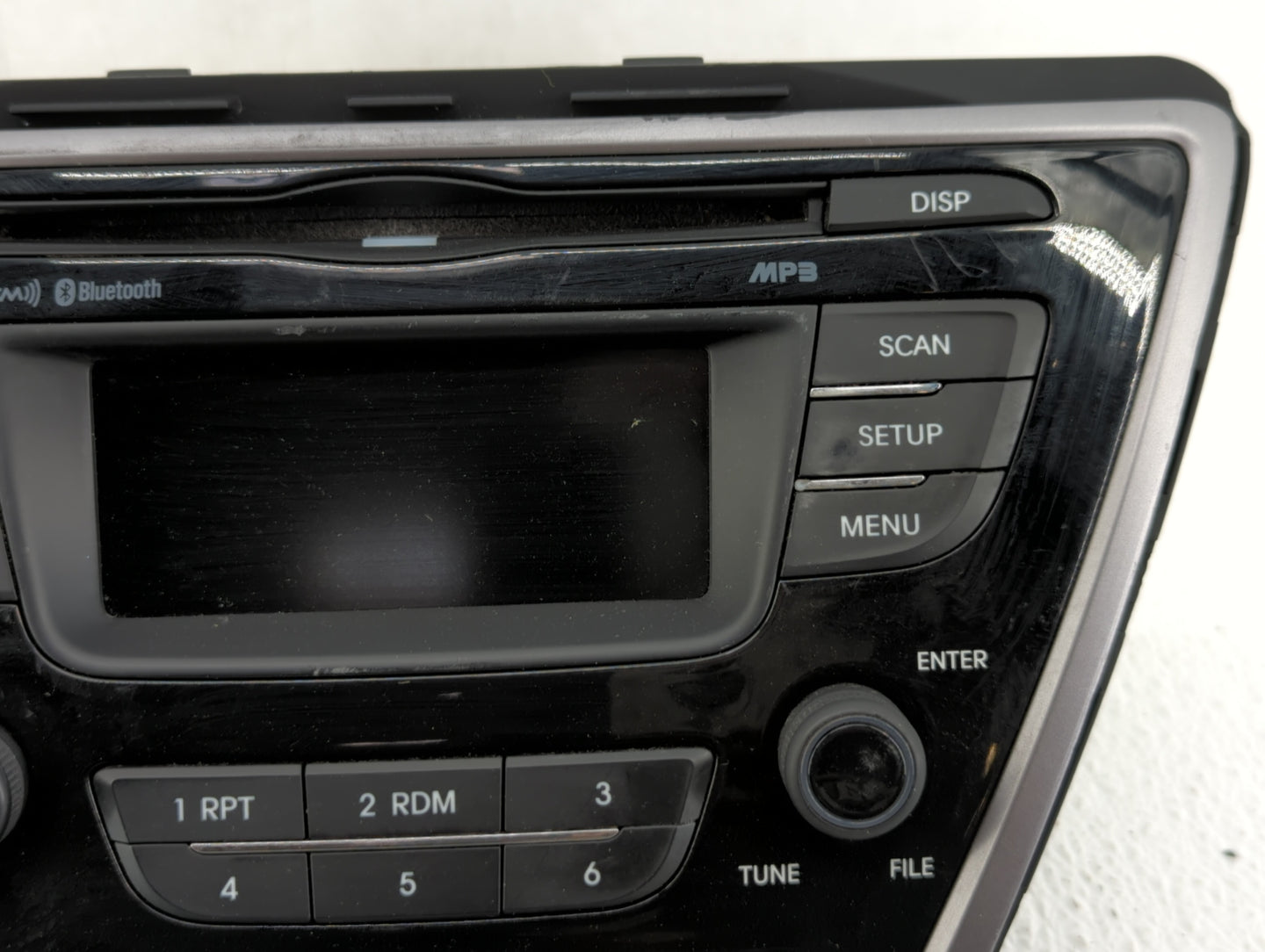 2013-2013 Hyundai Elantra Am Fm Cd Player Radio Receiver - Oemusedautoparts1.com