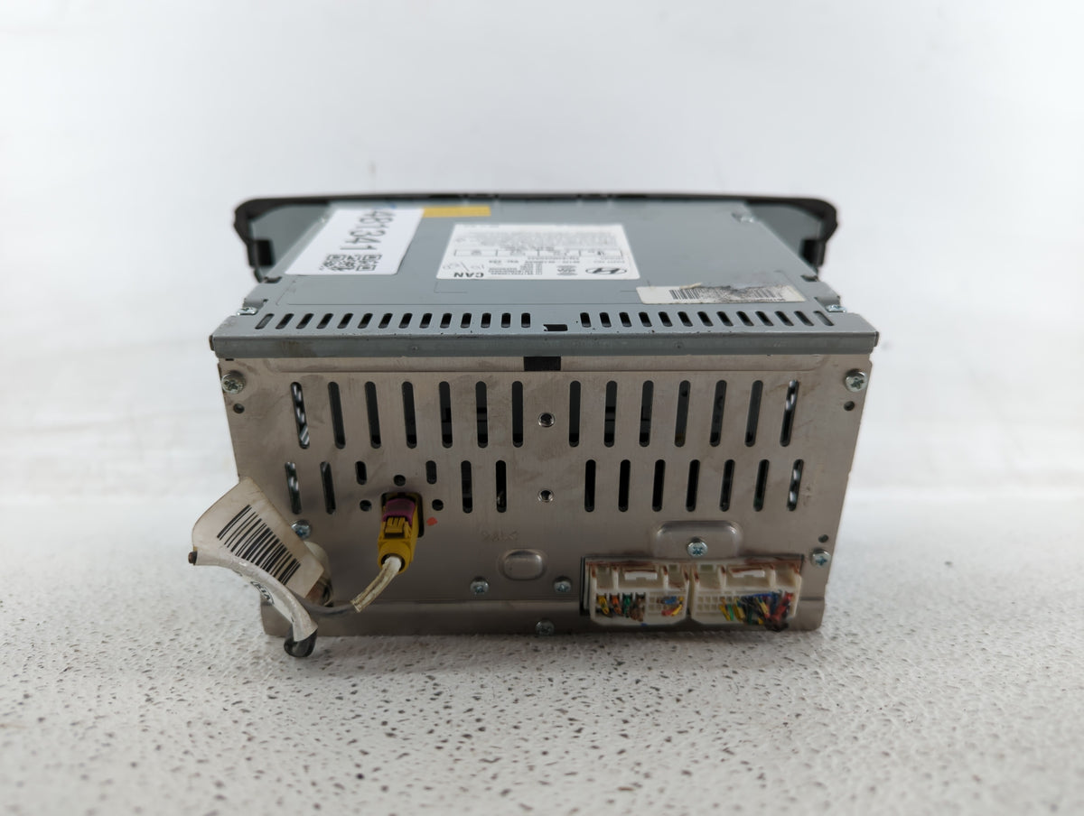 2013-2013 Hyundai Elantra Am Fm Cd Player Radio Receiver 481341 - Oemusedautoparts1.com
