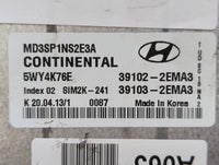2011-2013 Hyundai Elantra PCM Engine Control Computer ECU ECM PCU OEM P/N:39102-2EMA0 39103-2EMN3 Fits Fits 2011 2012 2013 O