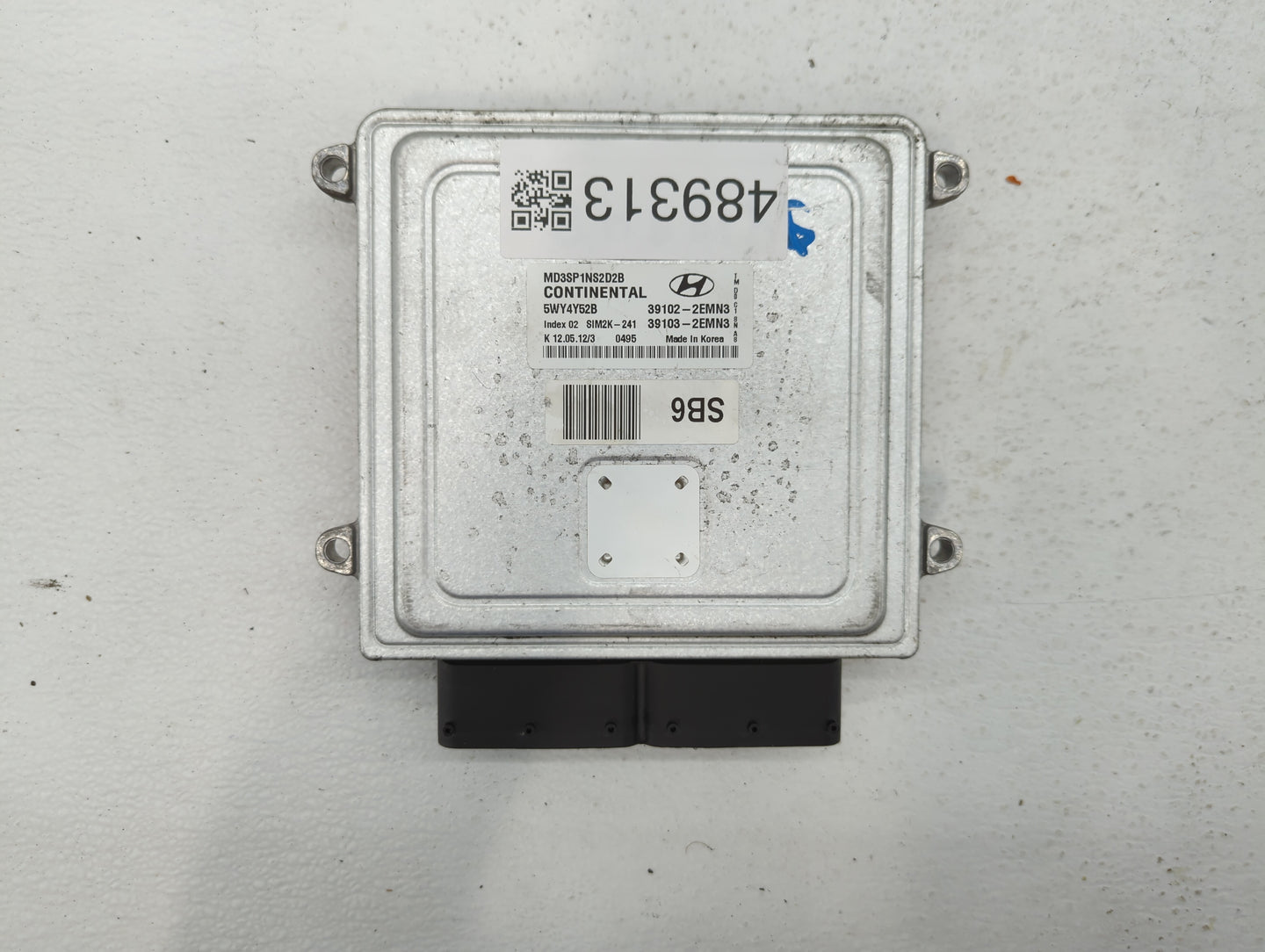 2011-2013 Hyundai Elantra PCM Engine Control Computer ECU ECM PCU OEM P/N:39102-2EMA0 39103-2EMN3 Fits Fits 2011 2012 2013 O