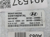 2011-2013 Hyundai Elantra PCM Engine Control Computer ECU ECM PCU OEM P/N:39102-2EMB3 39103-2EMB2 Fits Fits 2011 2012 2013 O