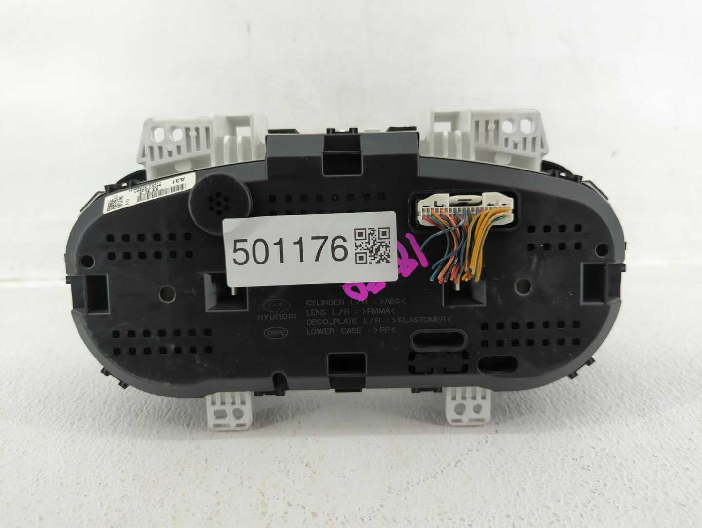 2013 Hyundai Elantra Instrument Cluster Speedometer Gauges P/N:94001-3X600 Miles: Fits OEM Used Auto Parts - Oemusedautopart