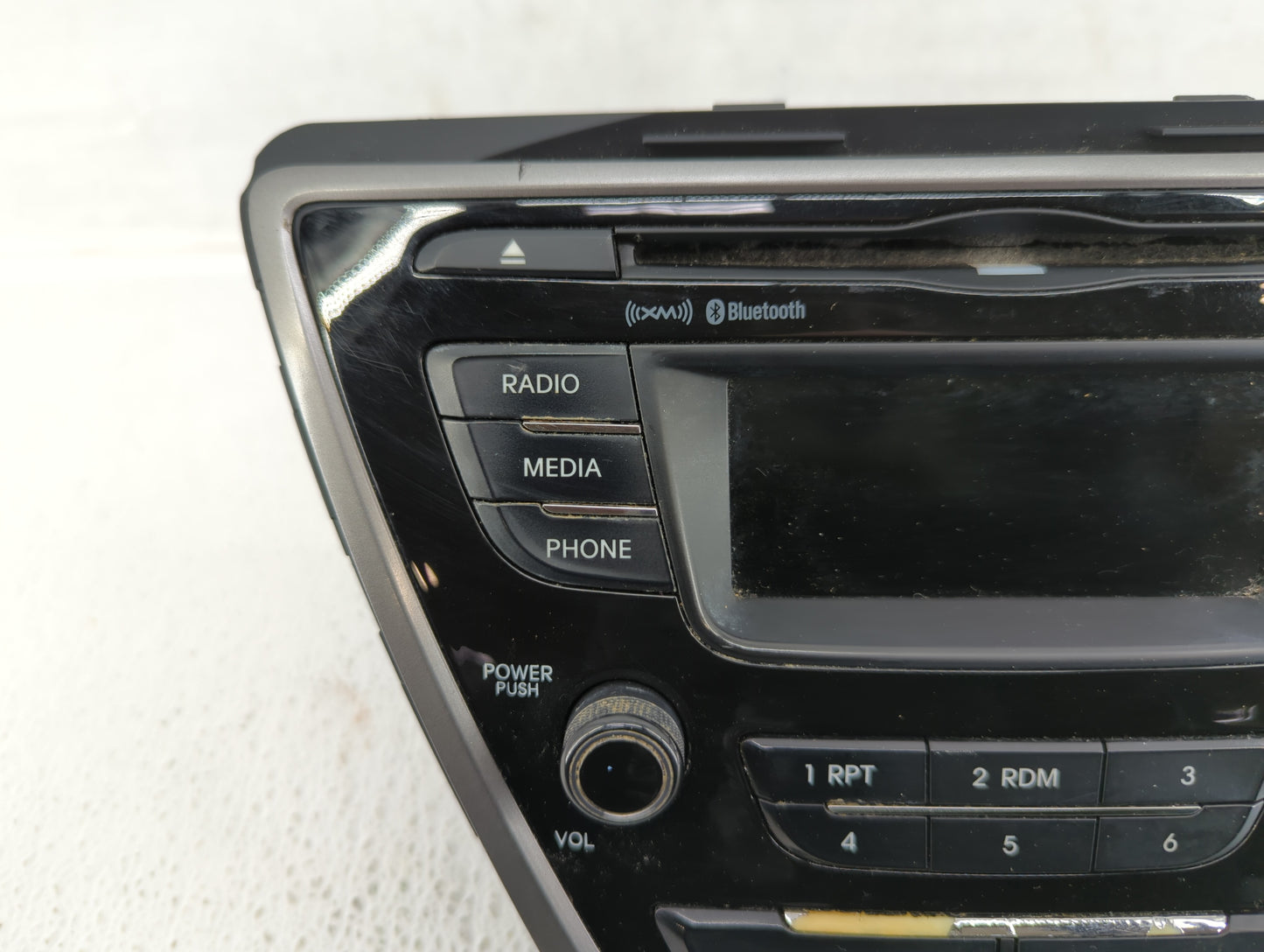 2013 Hyundai Elantra Radio AM FM Cd Player Receiver Replacement P/N:96170-3X165RA5 Fits OEM Used Auto Parts - Oemusedautopar