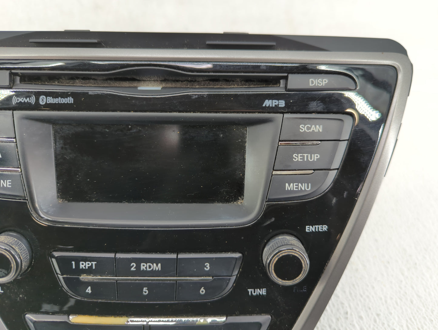 2013 Hyundai Elantra Radio AM FM Cd Player Receiver Replacement P/N:96170-3X165RA5 Fits OEM Used Auto Parts - Oemusedautopar