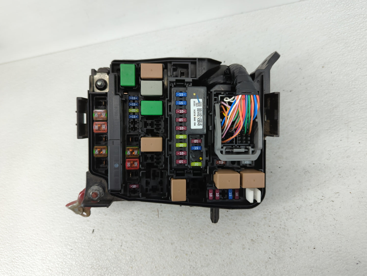 2011-2013 Hyundai Elantra Fusebox Fuse Box Panel Relay Module P/N:91950-3X711 91950-3X510, 91950-1H031 Fits Fits 2011 2012 2