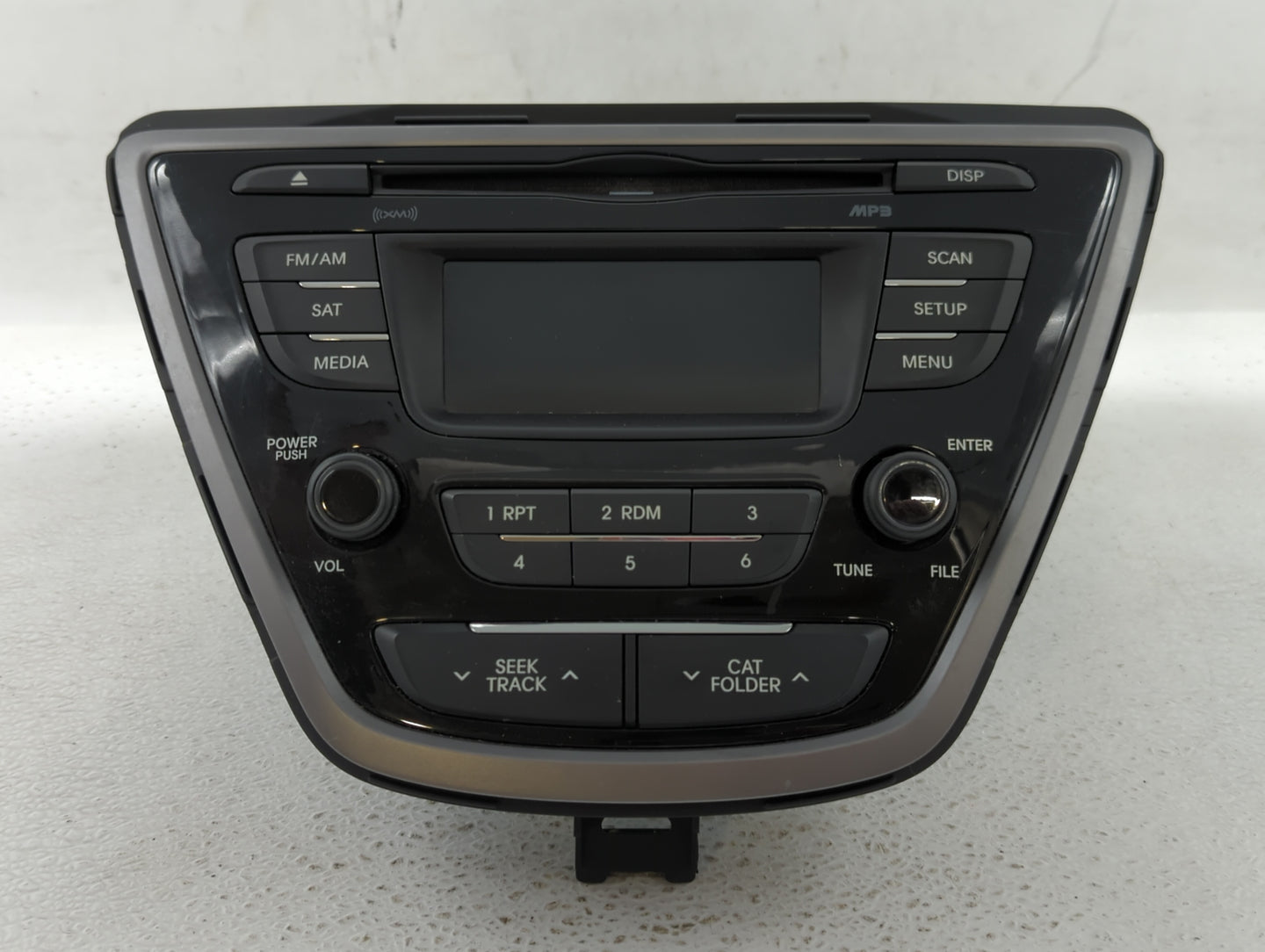 2013 Hyundai Elantra Radio AM FM Cd Player Receiver Replacement P/N:96170-3X155RA5 961703X155, 961703X161BLH, 961703X165RA5 
