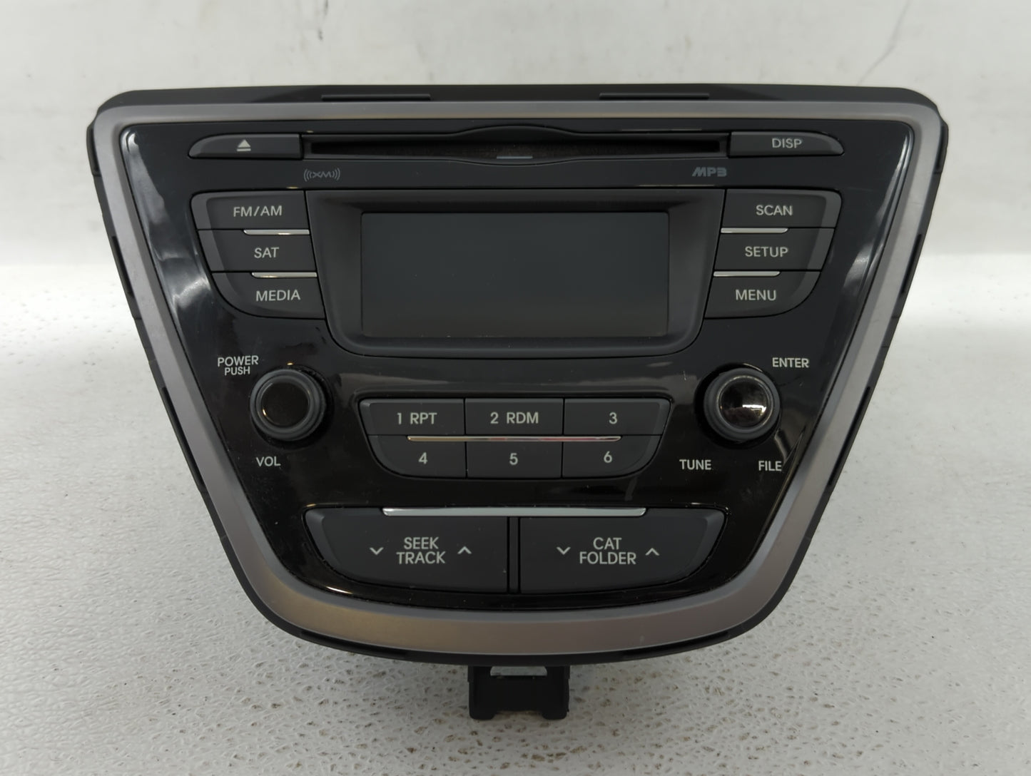 2013 Hyundai Elantra Radio AM FM Cd Player Receiver Replacement P/N:96170-3X155RA5 961703X155, 961703X161BLH, 961703X165RA5 
