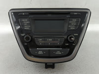 2013 Hyundai Elantra Radio AM FM Cd Player Receiver Replacement P/N:96170-3X155RA5 961703X155, 961703X161BLH, 961703X165RA5 