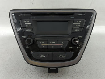 compare product 2013 Hyundai Elantra Radio AM FM Cd Player Receiver Replacement P/N:96170-3X155RA5 961703X155, 961703X161BLH, 961703X165RA5 Fits OEM Used Auto Parts