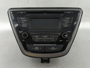 2013 Hyundai Elantra Radio AM FM Cd Player Receiver Replacement P/N:96170-3X155RA5 961703X155, 961703X161BLH, 961703X165RA5 