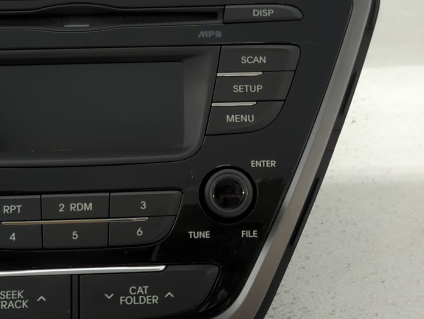 2013 Hyundai Elantra Radio AM FM Cd Player Receiver Replacement P/N:96170-3X155RA5 961703X155, 961703X161BLH, 961703X165RA5 