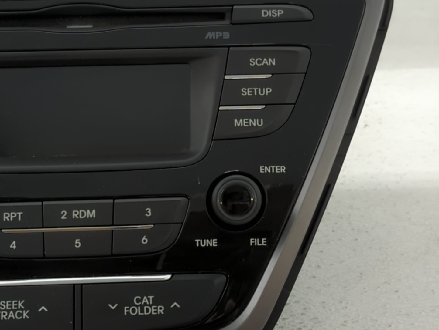 2013 Hyundai Elantra Radio AM FM Cd Player Receiver Replacement P/N:96170-3X155RA5 961703X155, 961703X161BLH, 961703X165RA5 