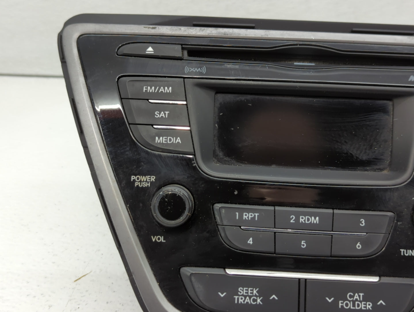2013 Hyundai Elantra Radio AM FM Cd Player Receiver Replacement P/N:96170-3X155RA5 Fits OEM Used Auto Parts - Oemusedautopar
