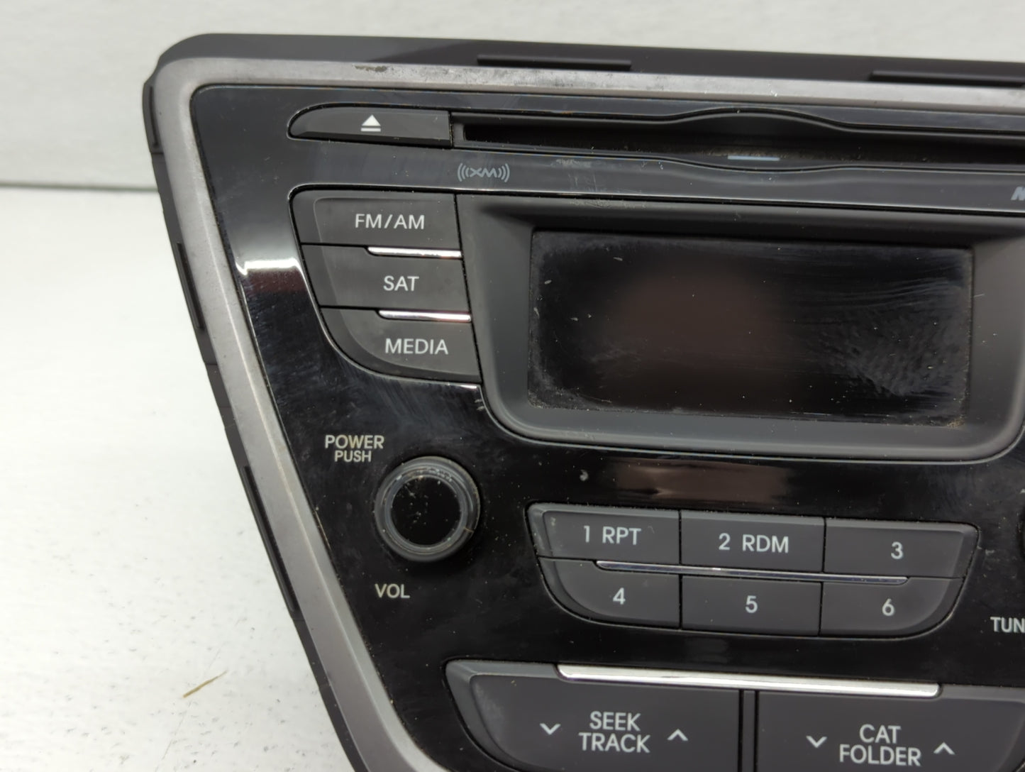 2013 Hyundai Elantra Radio AM FM Cd Player Receiver Replacement P/N:96170-3X155RA5 Fits OEM Used Auto Parts - Oemusedautopar