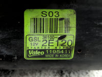2013-2014 Hyundai Elantra Car Starter Motor Solenoid OEM P/N:36100-2E120 Fits Fits 2012 2013 2014 2015 2016 OEM Used Auto Pa