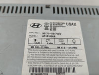 Hyundai Elantra Am Fm Cd Player Radio Receiver - Oemusedautoparts1.com