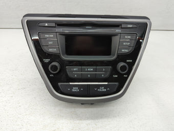 compare product 2013 Hyundai Elantra Radio AM FM Cd Player Receiver Replacement P/N:96170-3X155RA5 HS7T-19-BD Fits OEM Used Auto Parts