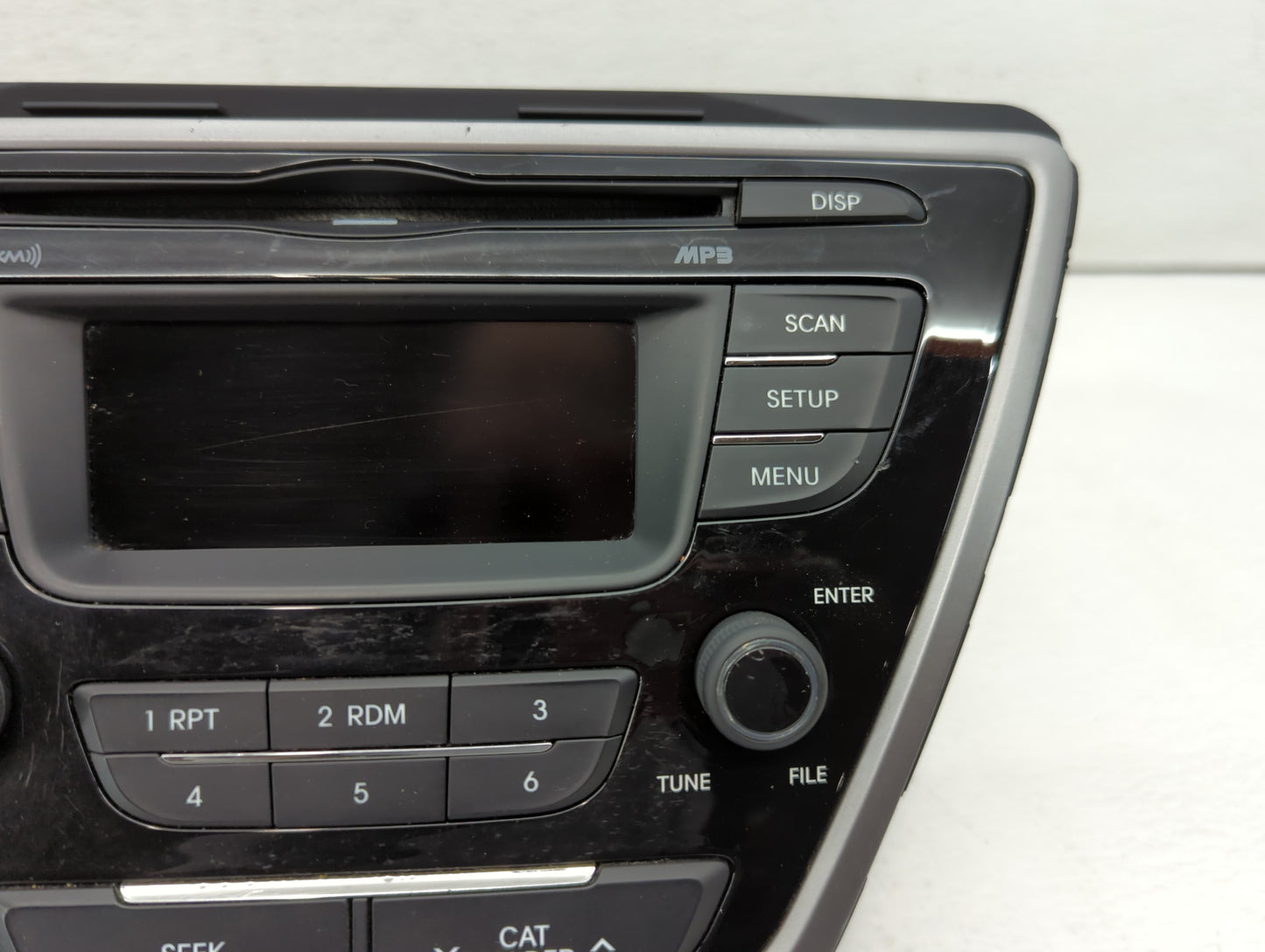 2013 Hyundai Elantra Radio AM FM Cd Player Receiver Replacement P/N:96170-3X155RA5 HS7T-19-BD Fits OEM Used Auto Parts - Oem