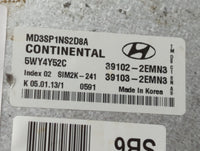 2011-2013 Hyundai Elantra PCM Engine Control Computer ECU ECM PCU OEM P/N:39103-2EMA3 39102-2EMA3 Fits Fits 2011 2012 2013 O