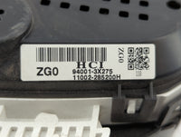 2013 Hyundai Elantra Instrument Cluster Speedometer Gauges P/N:94001-3X275 Fits OEM Used Auto Parts - Oemusedautoparts1.com