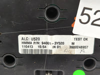 2013 Hyundai Elantra Instrument Cluster Speedometer Gauges P/N:94001-3Y520 Fits OEM Used Auto Parts - Oemusedautoparts1.com