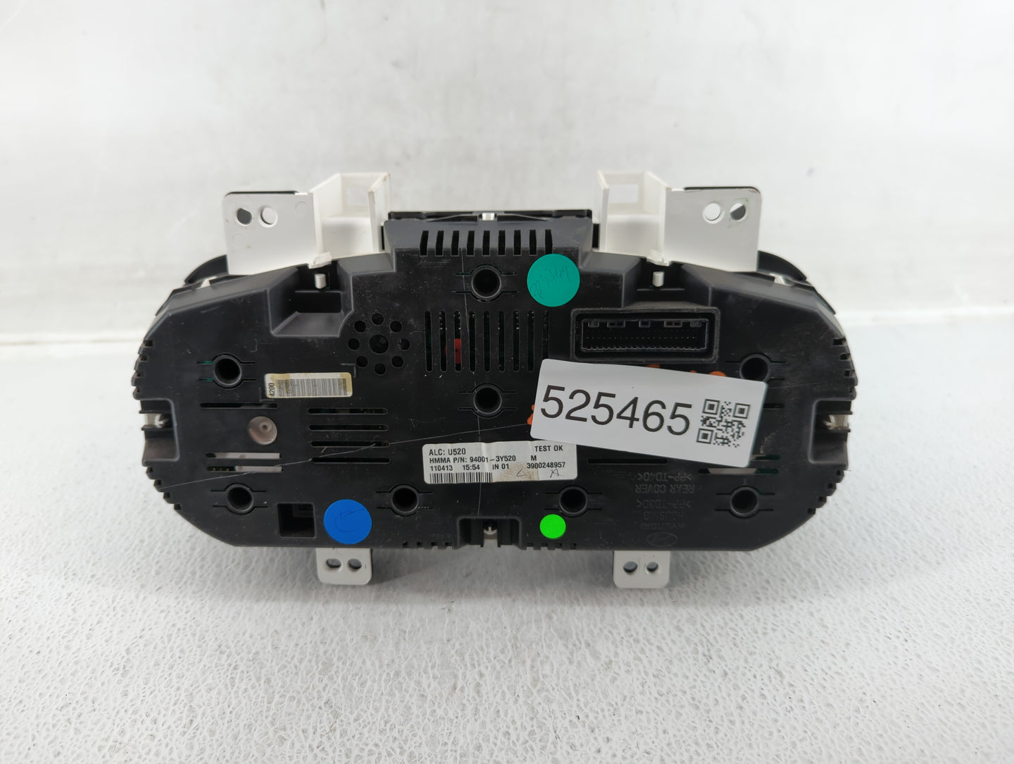 2013 Hyundai Elantra Instrument Cluster Speedometer Gauges P/N:94001-3Y520 Fits OEM Used Auto Parts - Oemusedautoparts1.com