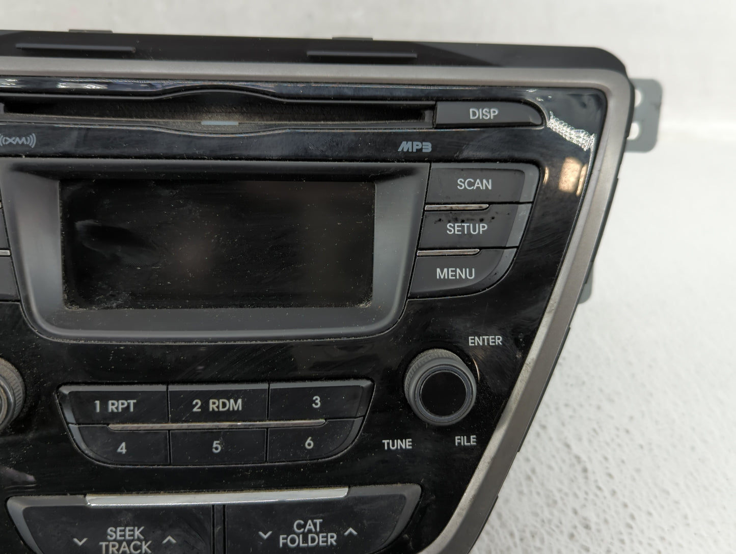 2013-2013 Hyundai Elantra Am Fm Cd Player Radio Receiver - Oemusedautoparts1.com