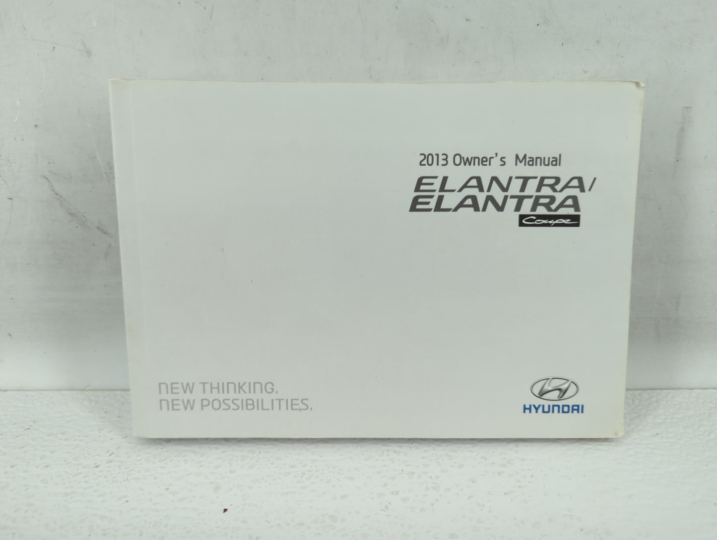 2013 Hyundai Elantra Owners Manual Book Guide OEM Used Auto Parts - Oemusedautoparts1.com